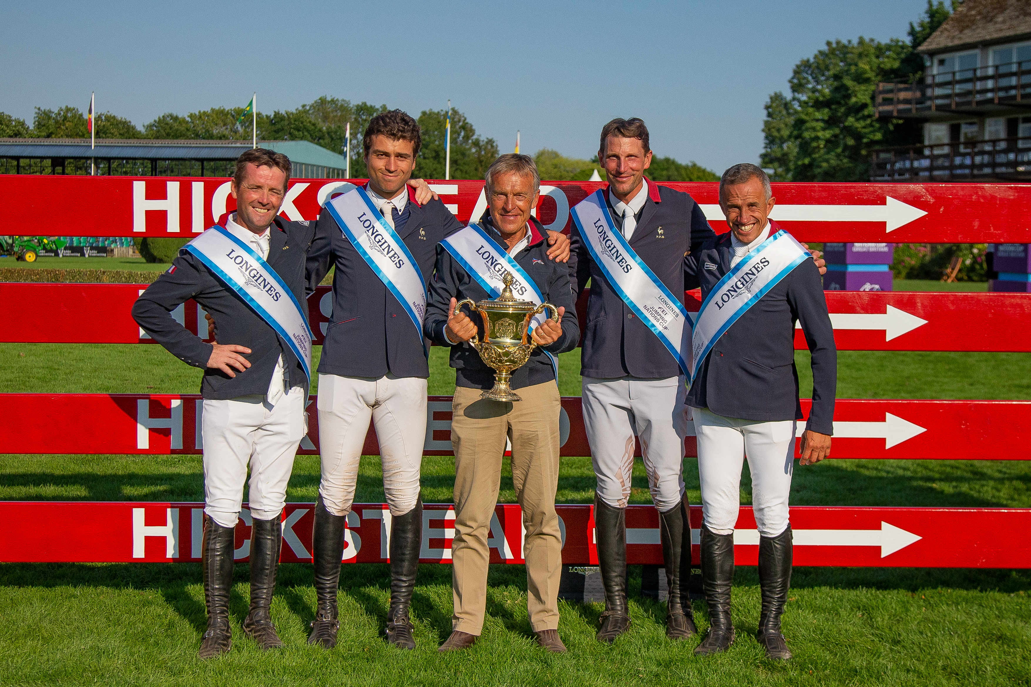 French team Hickstead planks (1)